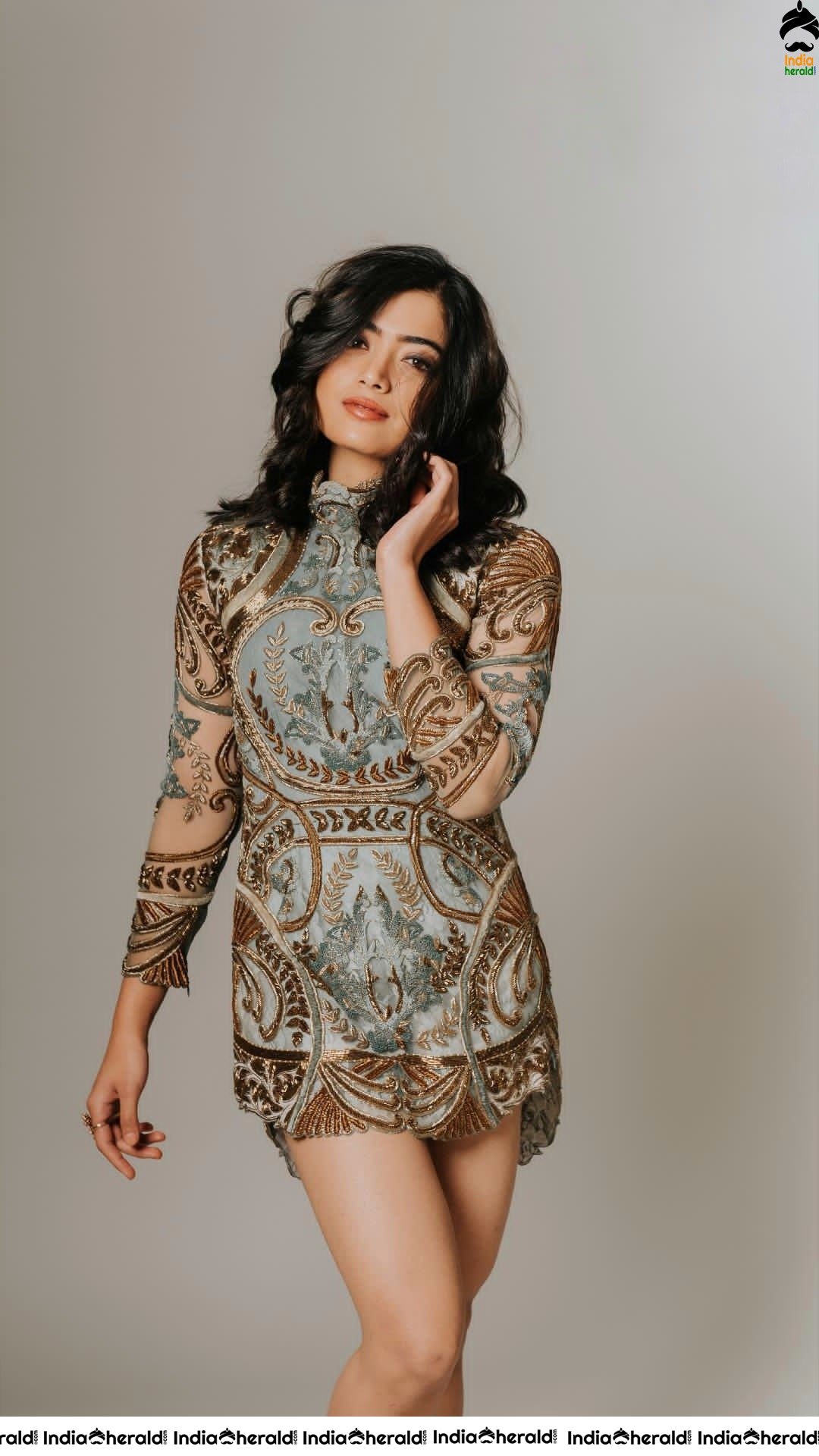 Rashmika Mandanna Cute Mesmerizing Photoshoot Pics Set 2