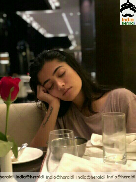 Rashmika Mandanna Cute Quarantine Photos