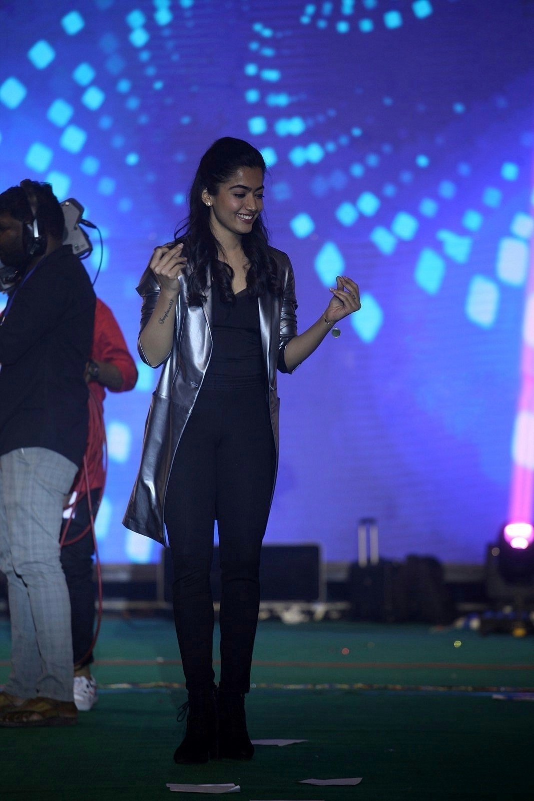 Rashmika Mandanna Hot On Stage Set 1