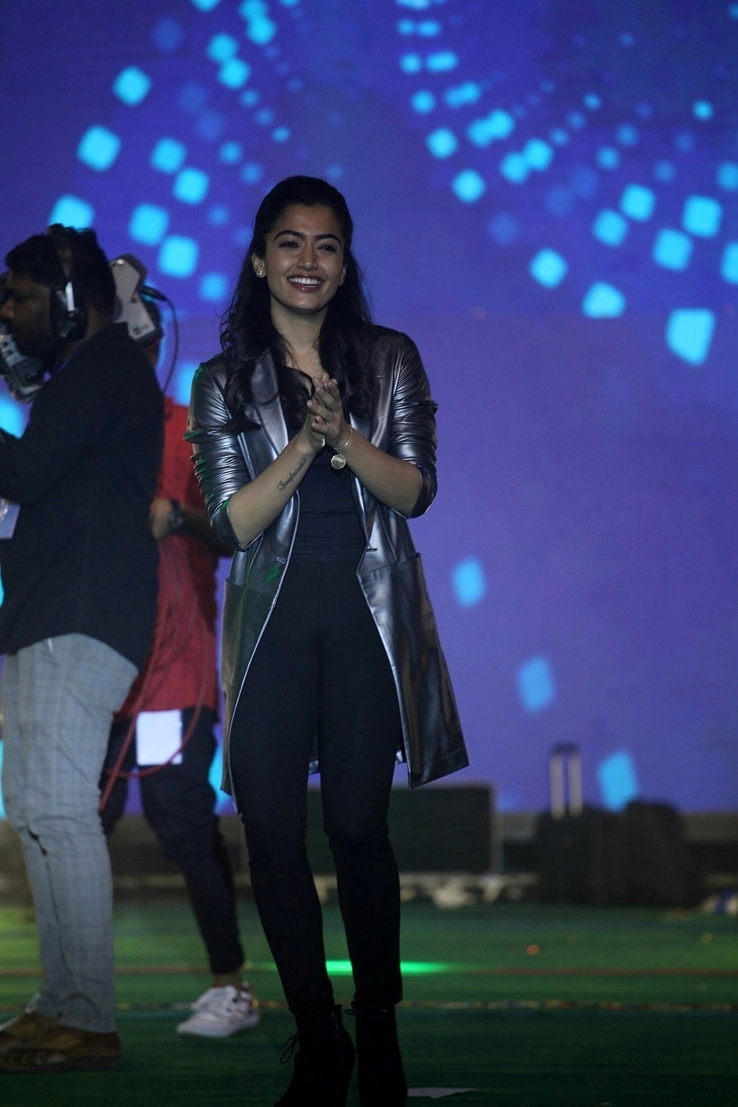 Rashmika Mandanna Hot On Stage Set 2