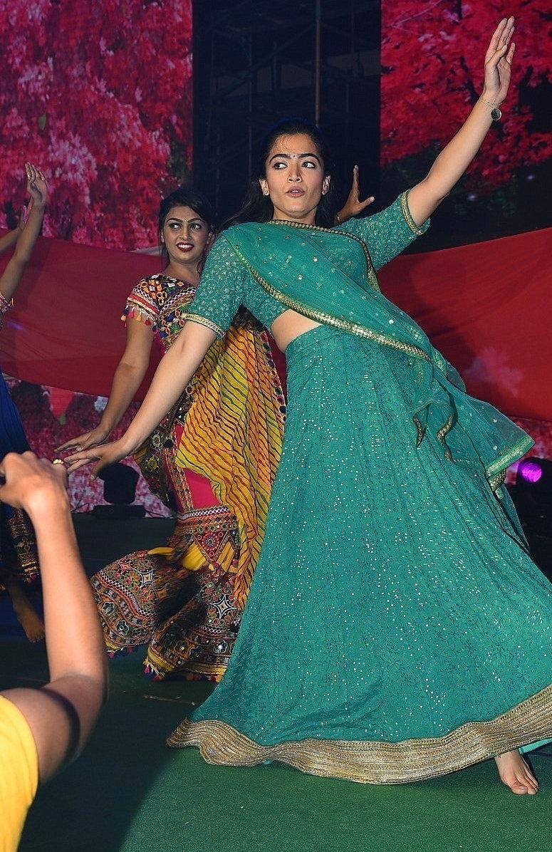 Rashmika Mandanna Hot On Stage Set 2