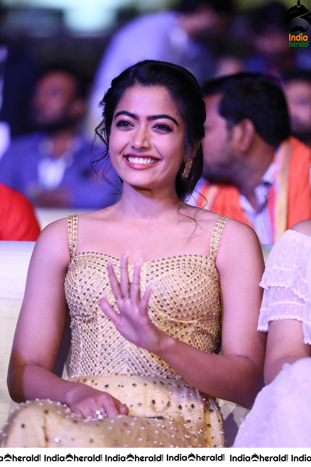 Rashmika Mandanna Latest Cute and Adorable Expressions Set 1