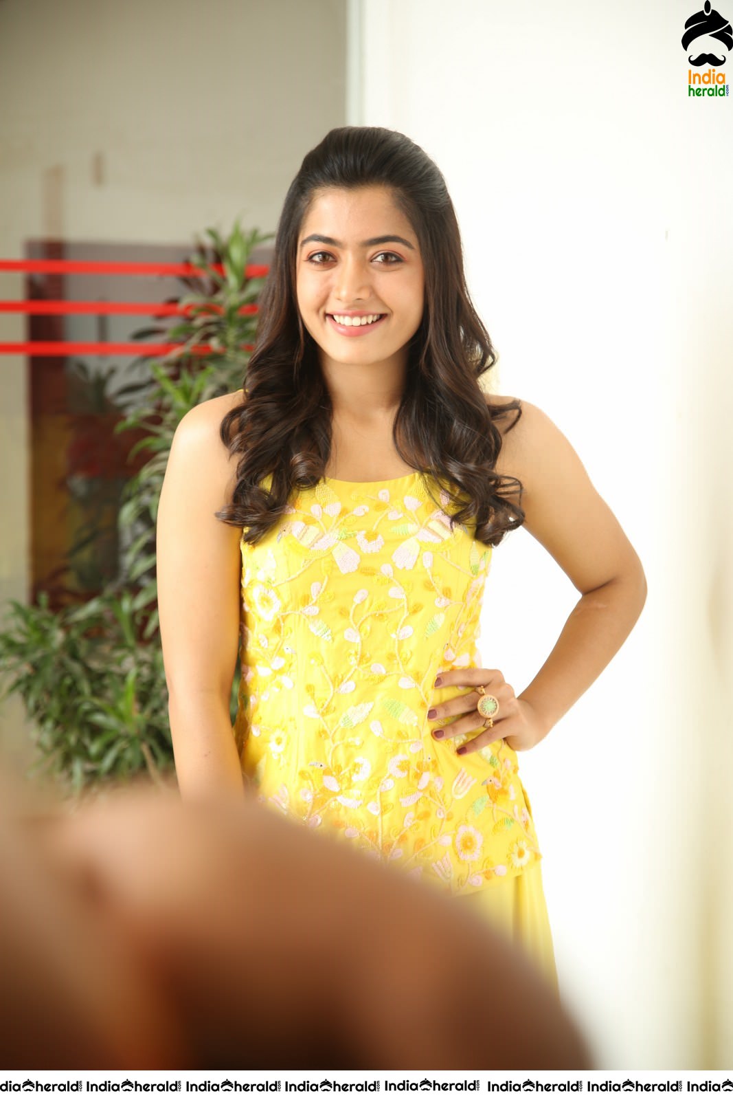 Rashmika Mandanna Latest Gorgeous Photoshoot in Yellow Attire