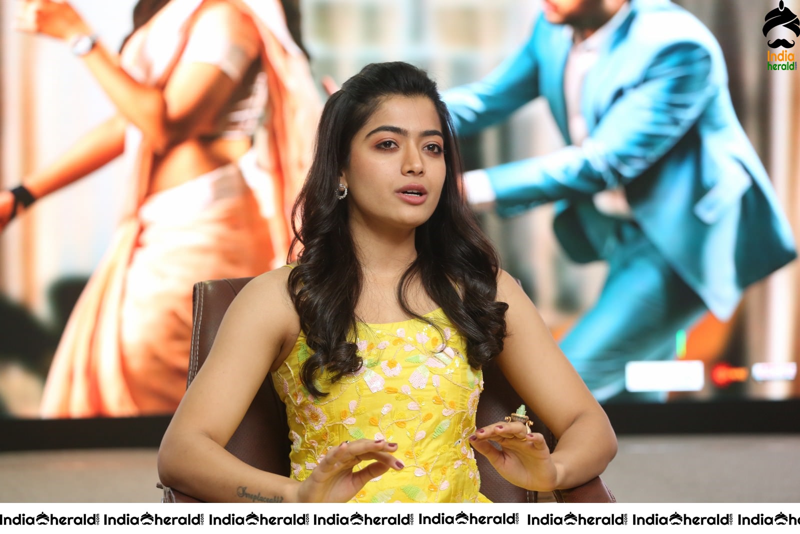 Rashmika Mandanna Latest Interview Stills