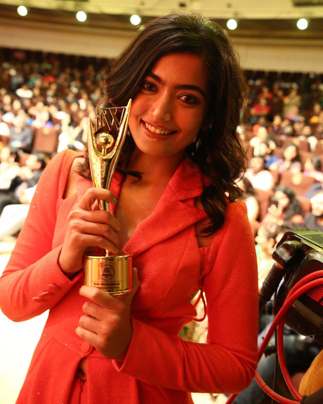 Rashmika Mandanna Looking Gorgeous At JFW Awards
