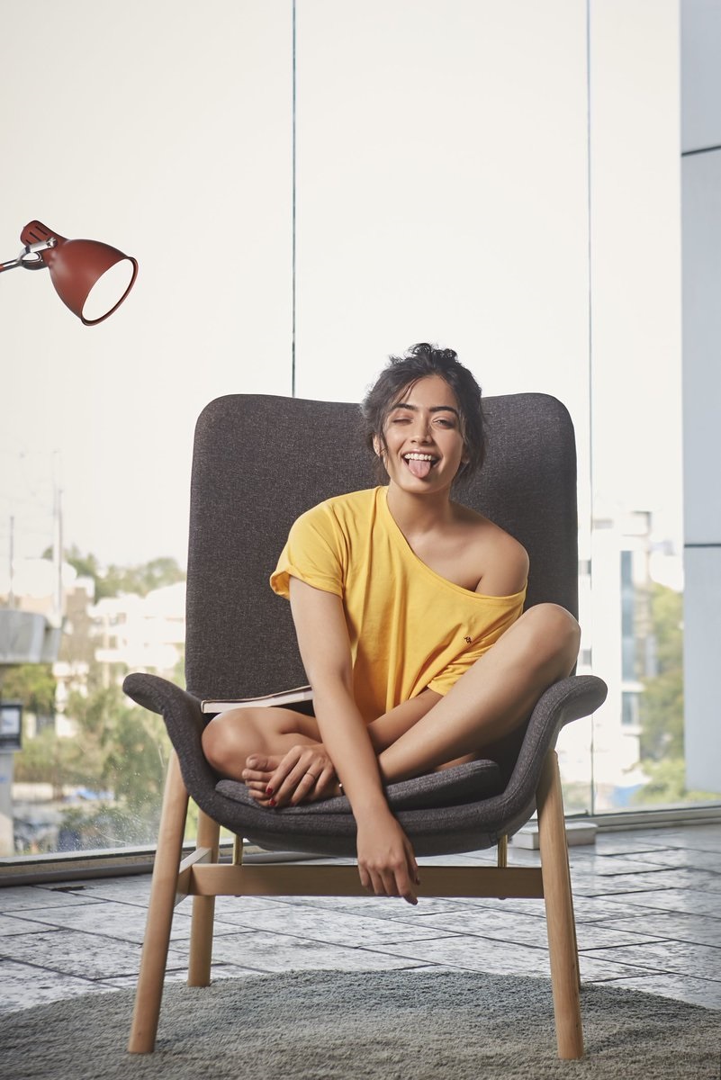 Rashmika Mandanna Tempting Hot Photoshoot Stills