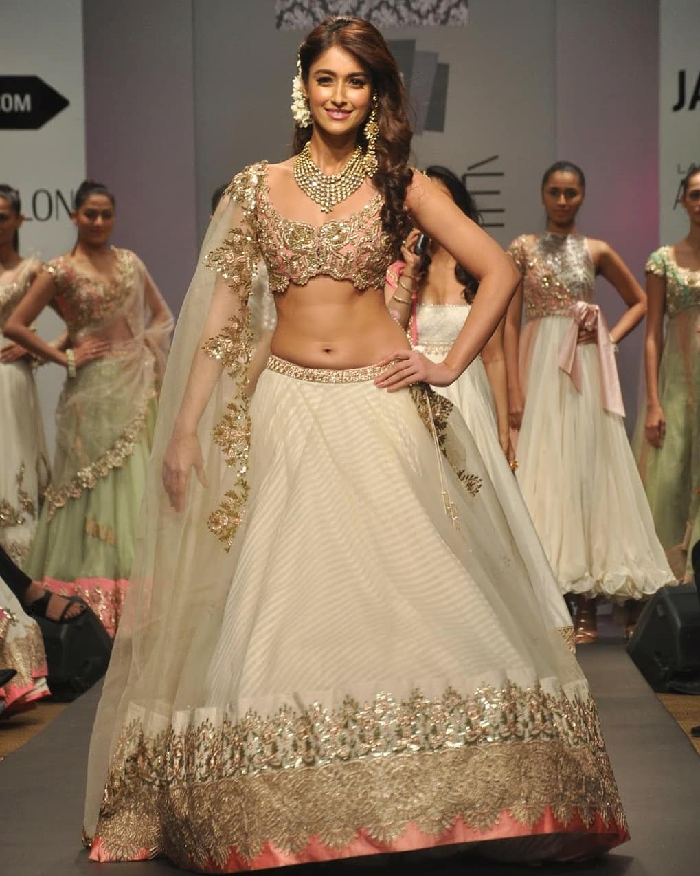 Raunchy Ileana Smoking Hot Photo Stills At Lakme Fashion Week
