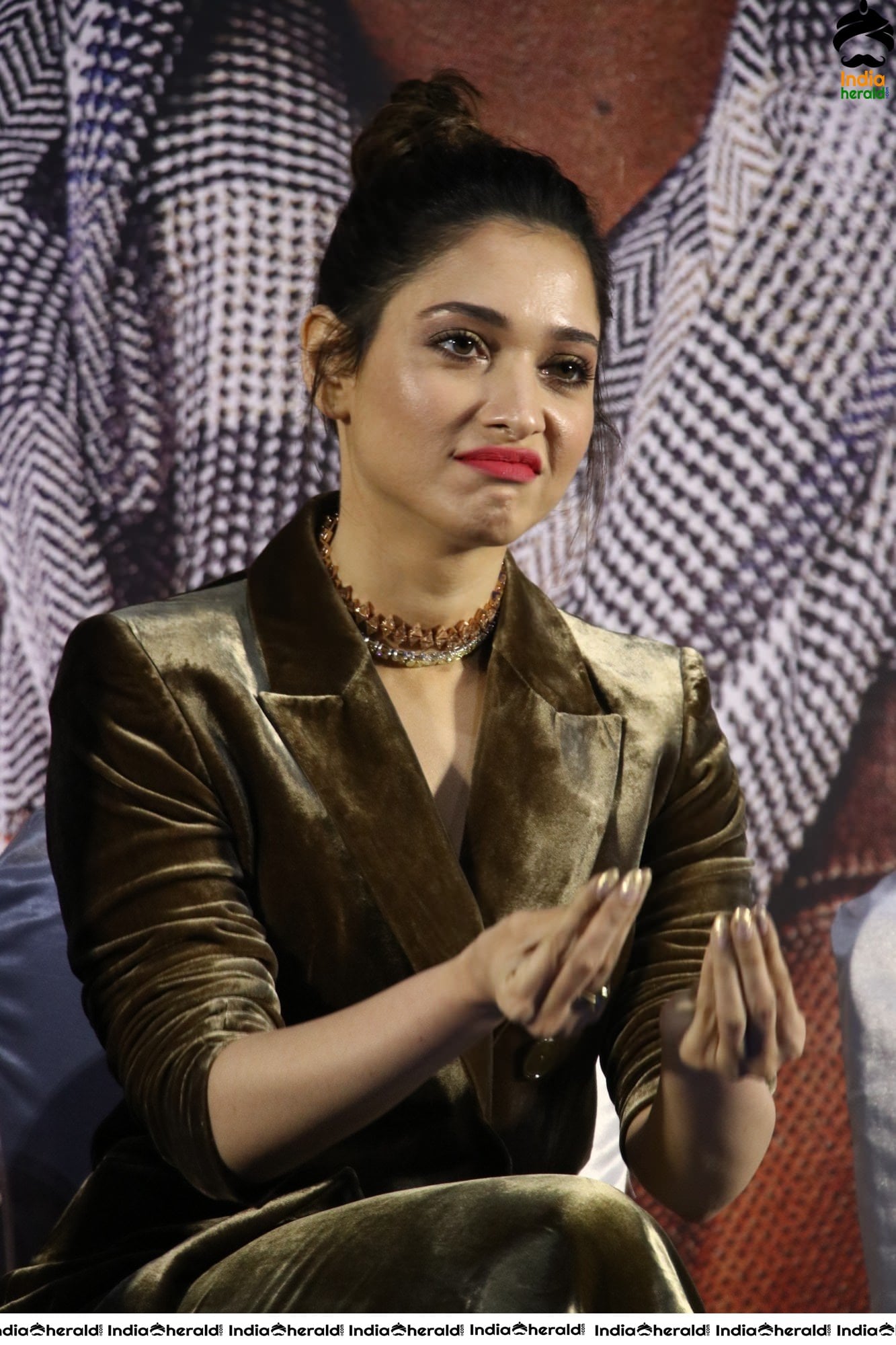 Recent Hot Photoshoot Clicks of Tamanna during promotions of Action movie