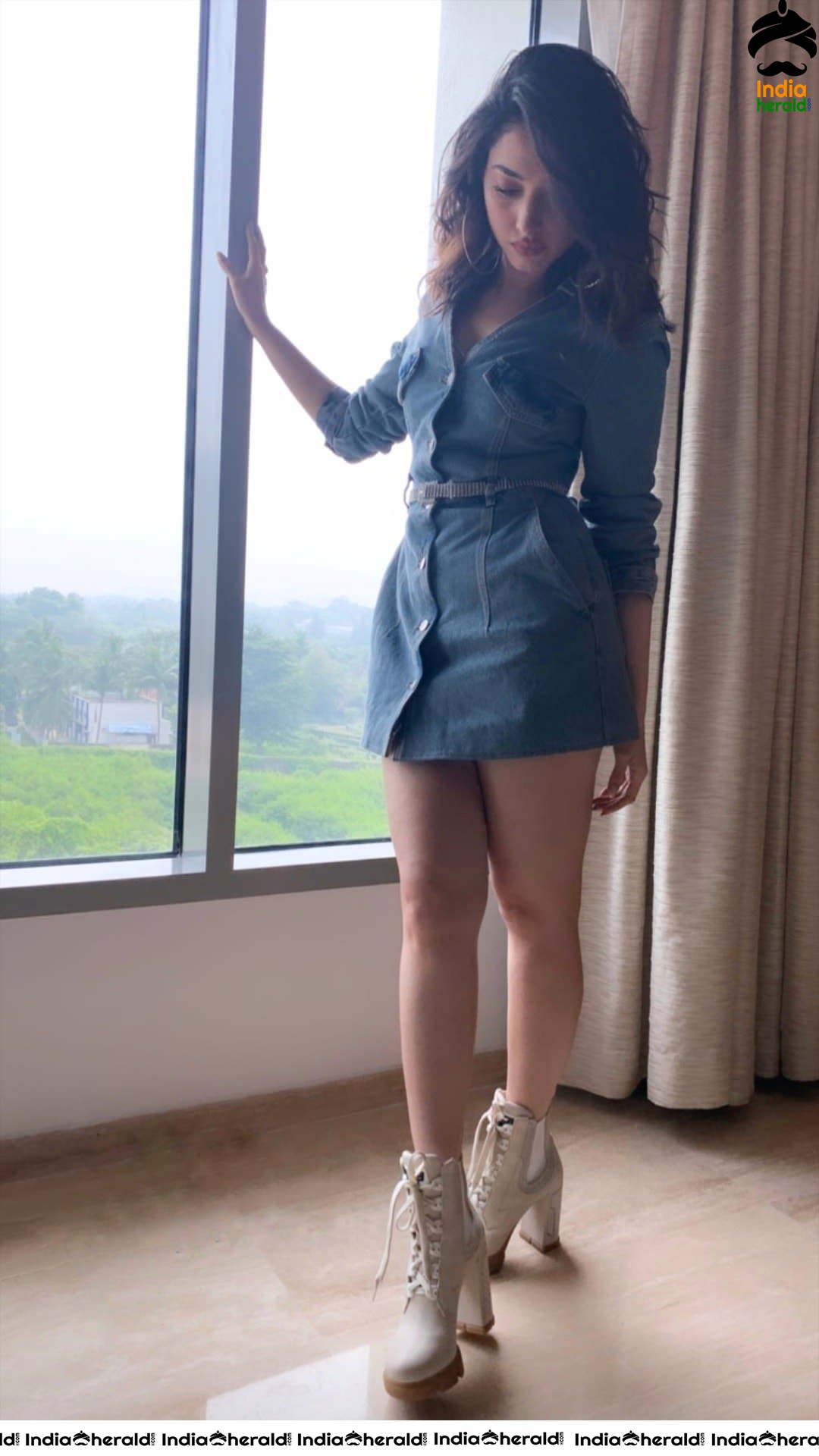 Recent Hot Photoshoot Clicks of Tamanna during promotions of Action movie