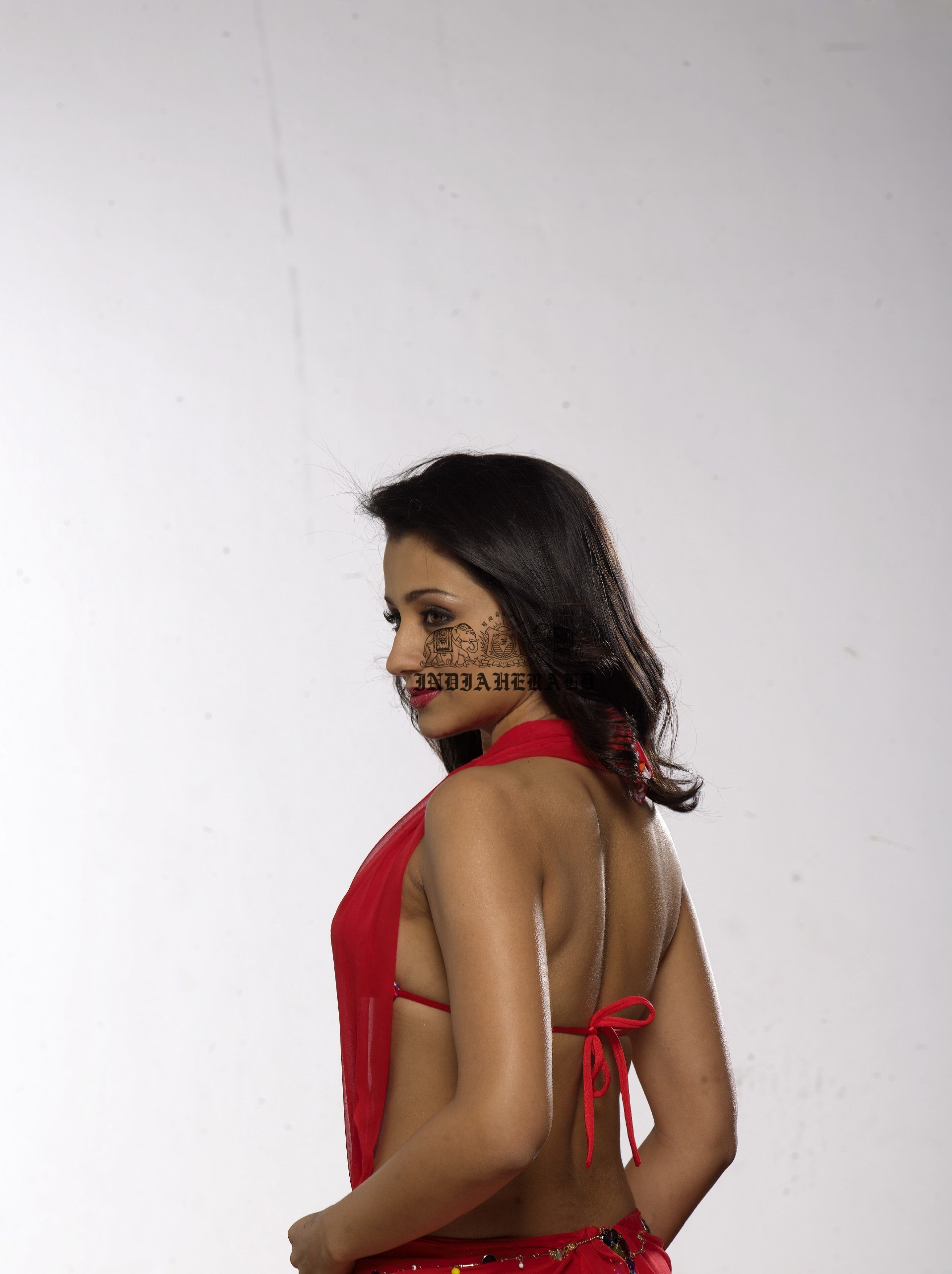 Red Hot High Clarity Photos of Trisha Krishnan in Brassiere Set 2