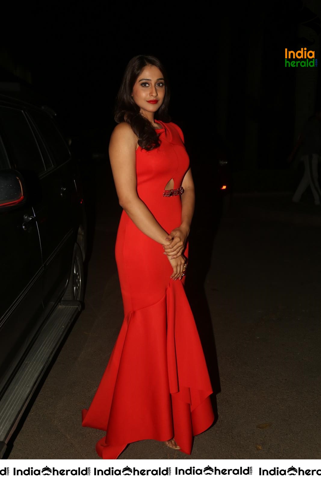 Regina Red Hot Photos in Maxi Dress at a Press Meet Set 2