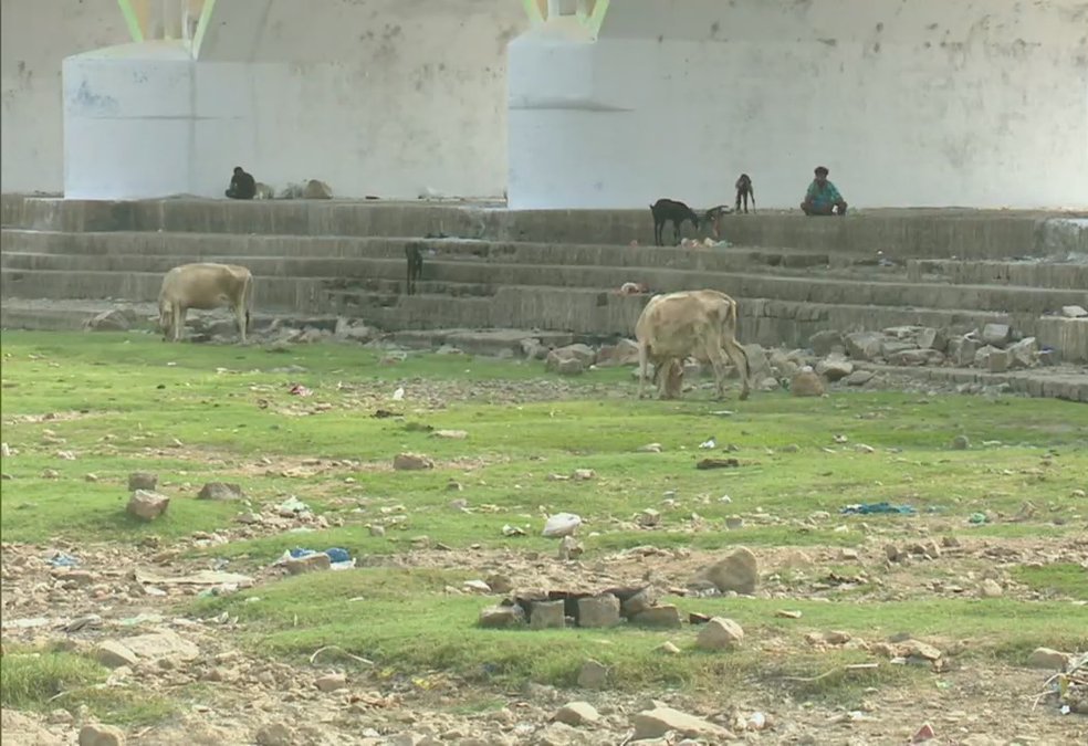 River Vaigai In Madurai Dries Up Due To Intense Heat Wave
