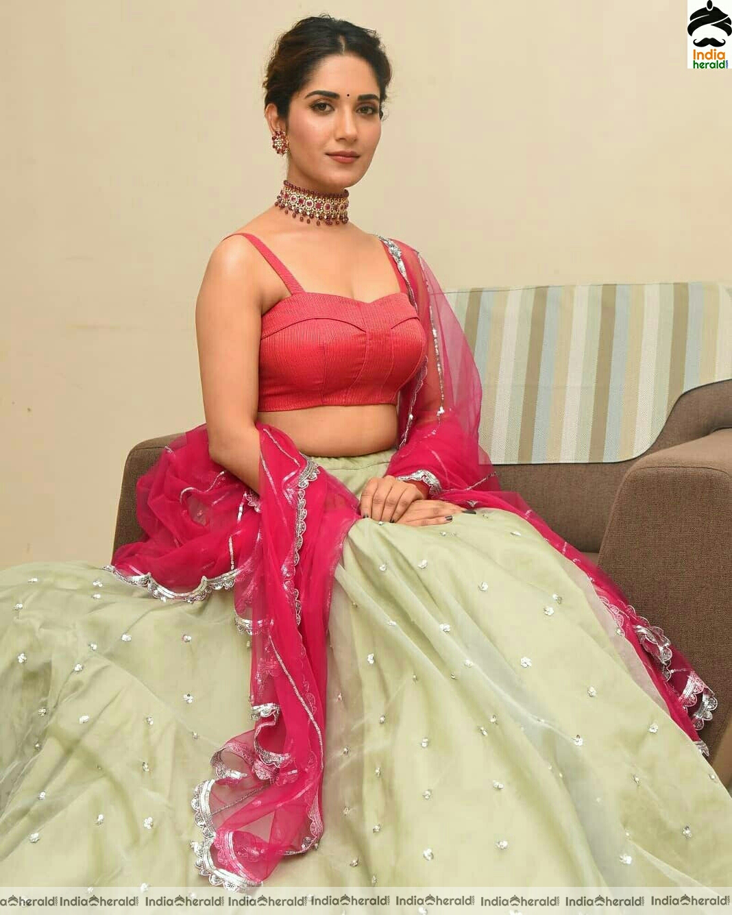 Ruhani Sharma Shows Her Sexy Waistline In These Photoshoot Stills