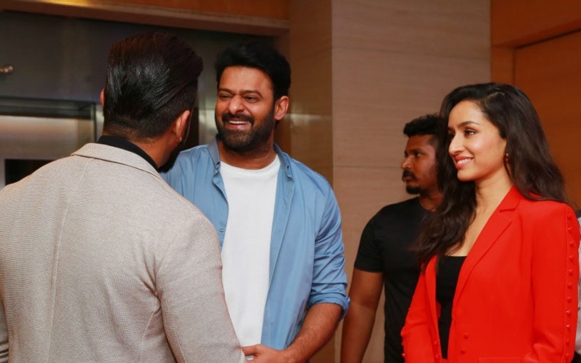 Saaho Chennai Press Meet Stills