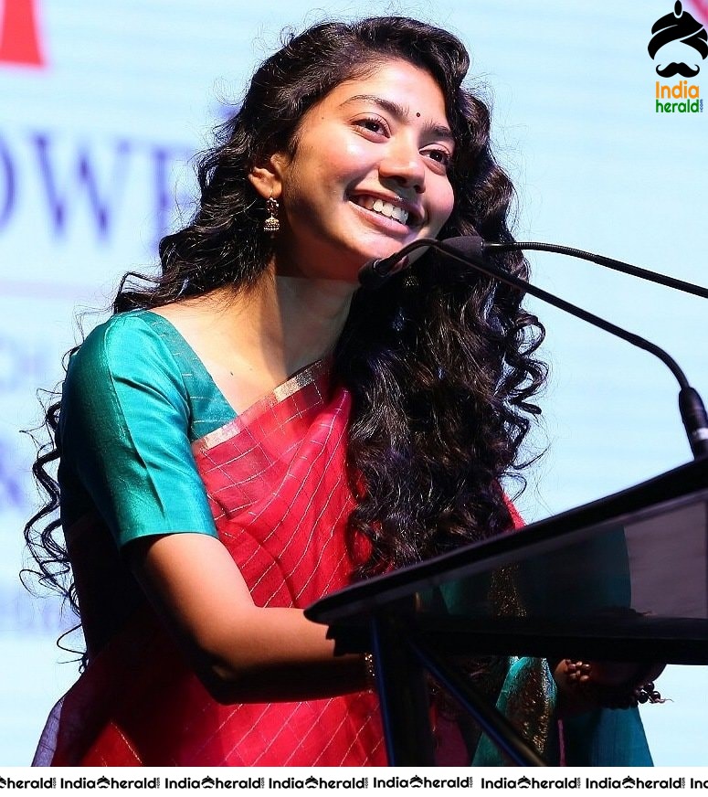 Sai Pallavi in Saree at She MPower Womens Conclave