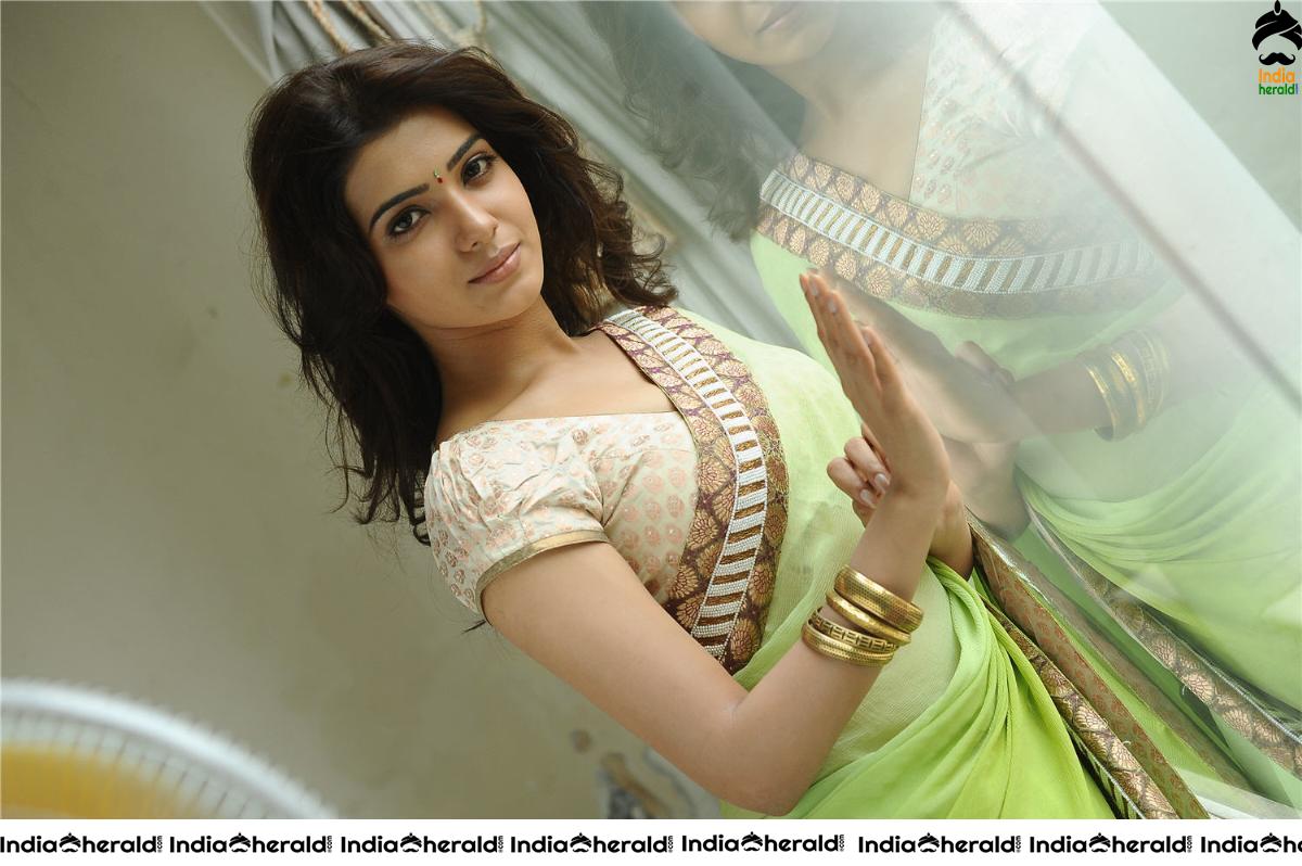 Samantha Akkineni Throwback Photoshoot in Saree before her Plastic surgery