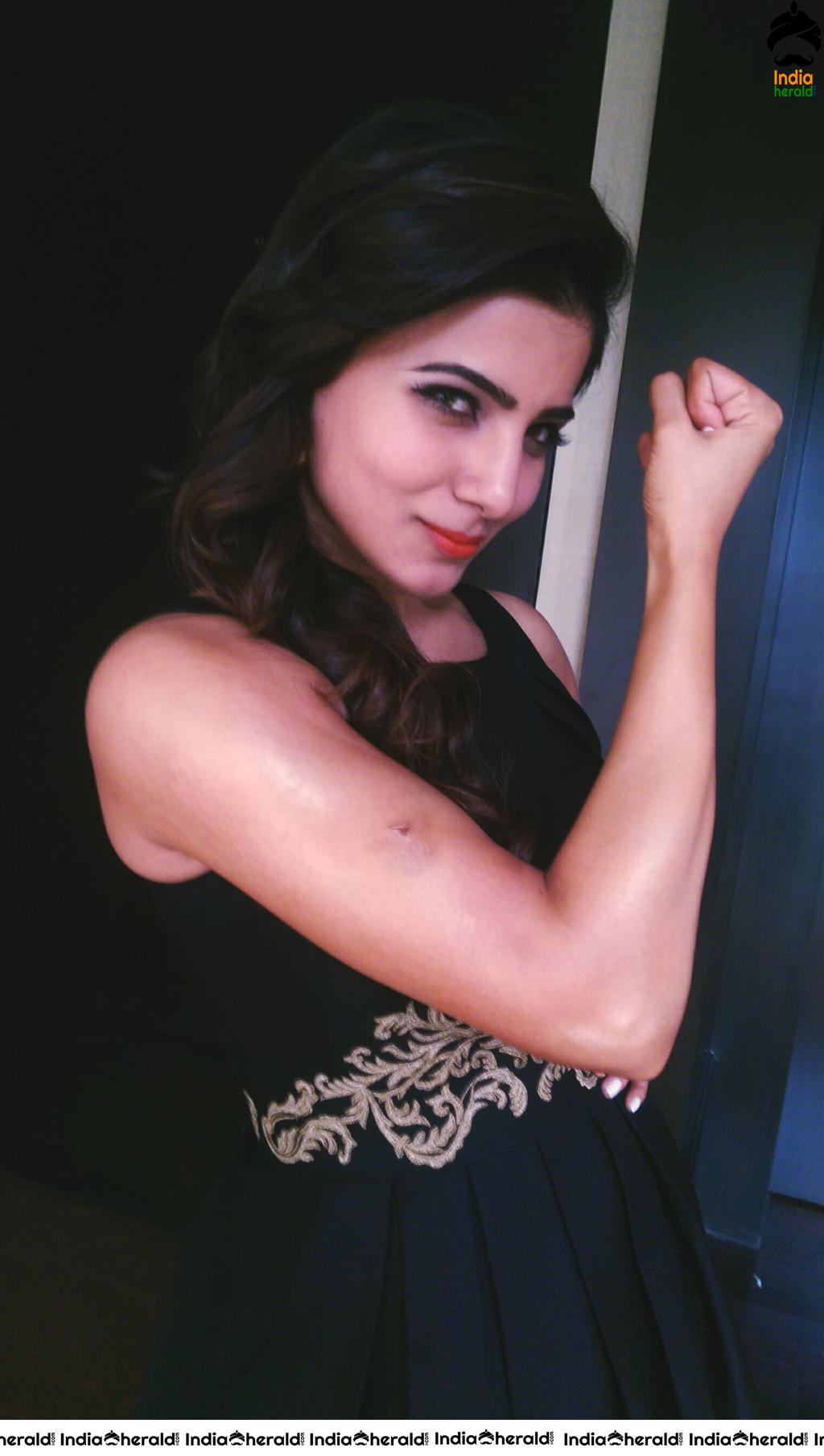 Samantha Akkineni Unseen Behind the Screen Photos Set 2