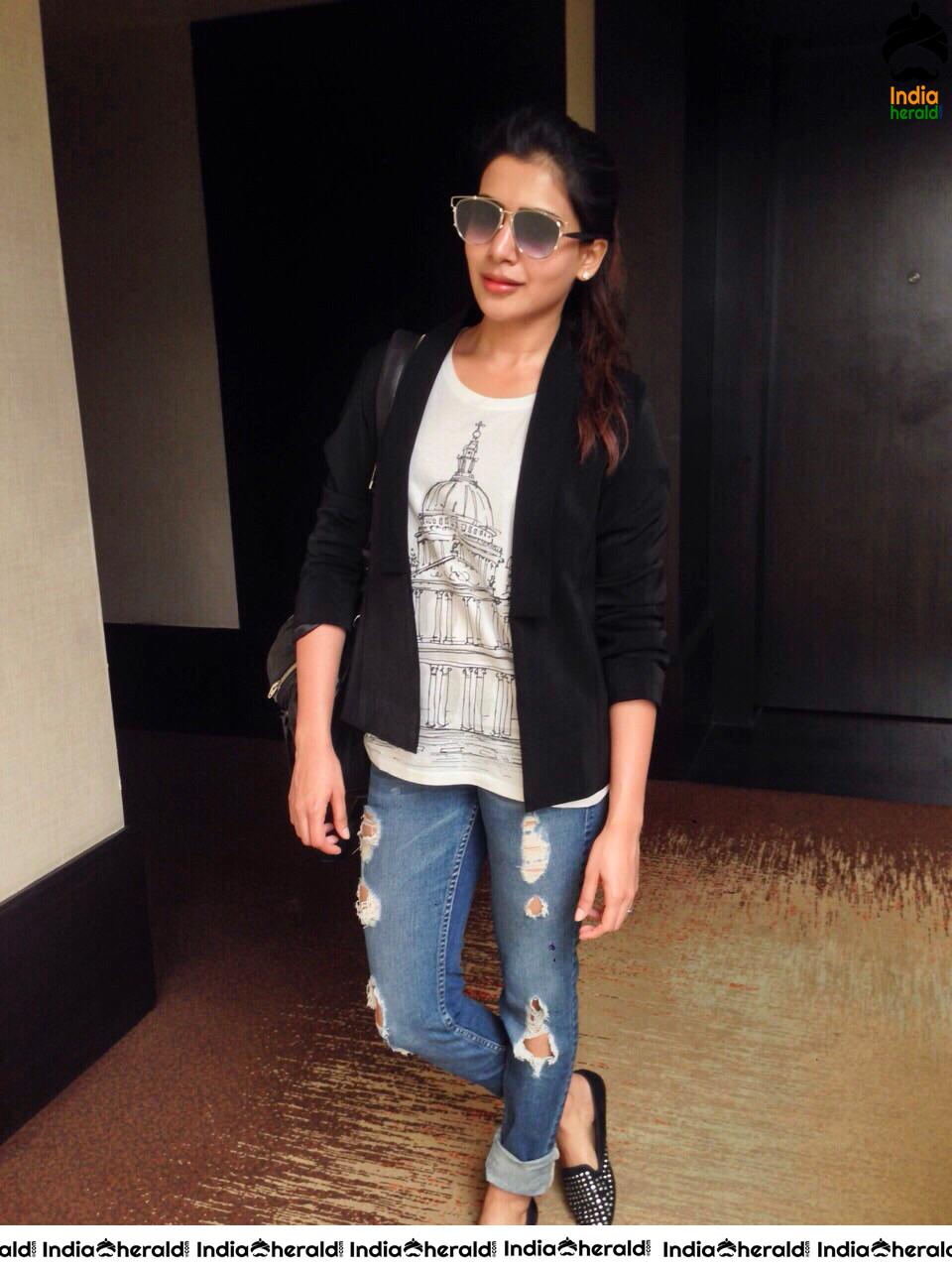 Samantha Akkineni Unseen Behind the Screen Photos Set 2