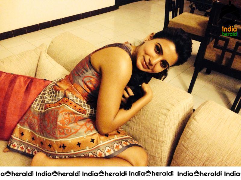 Samantha Akkineni Unseen Behind the Screen Photos Set 2