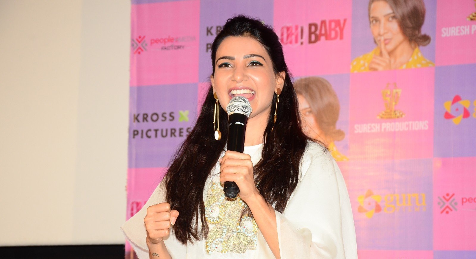 Samantha At Oh Baby Success Meet