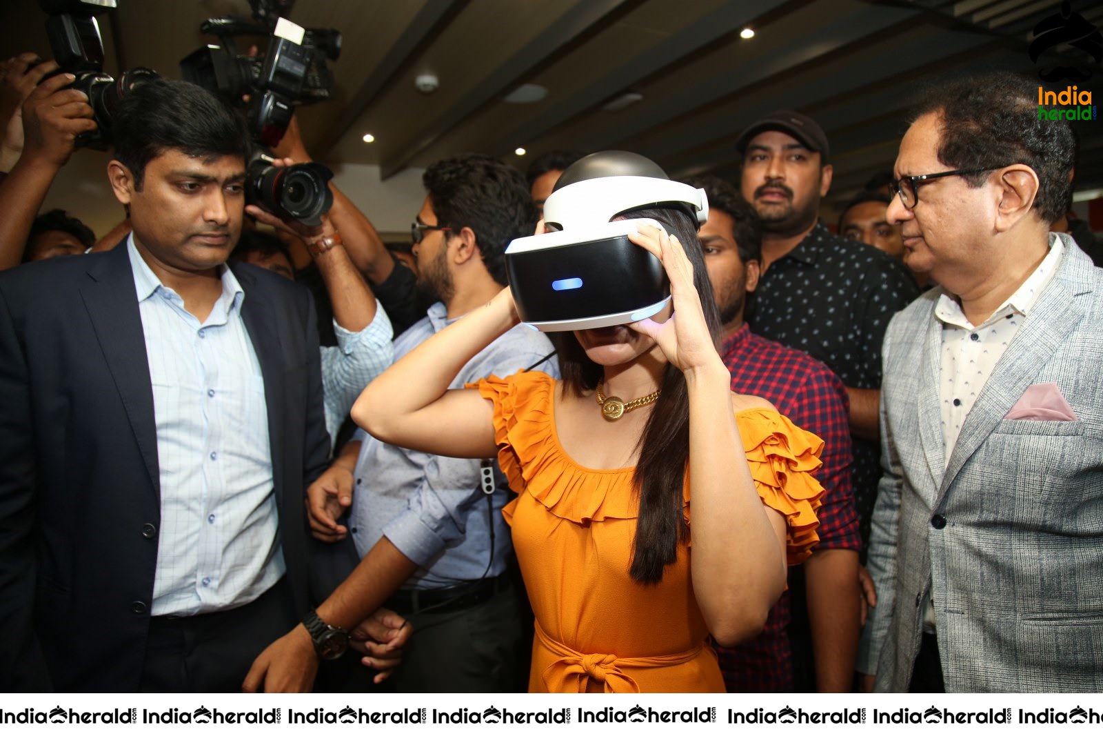 Samantha Gets Excited And Thrilled while wearing Virtual Reality Set 3