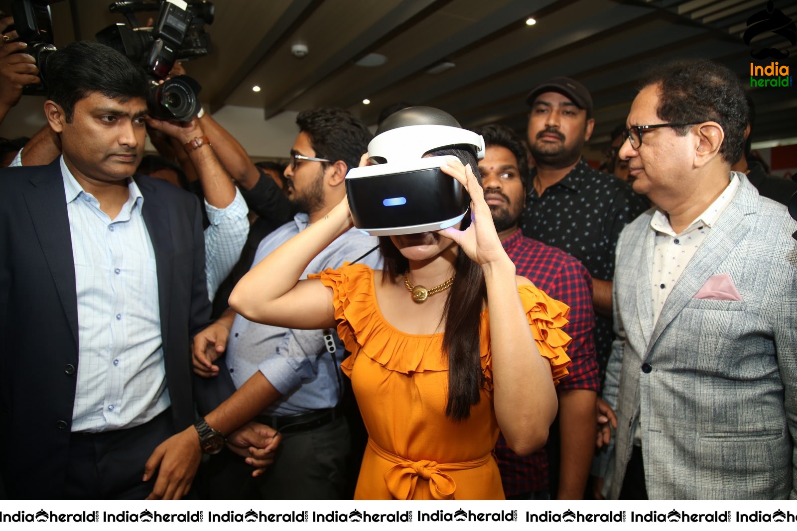 Samantha Gets Excited And Thrilled while wearing Virtual Reality Set 3