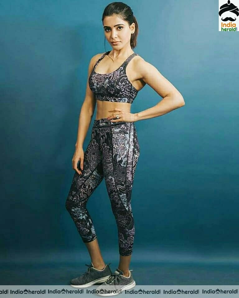 Samantha Hot And Sexy In Gym Dress Stills