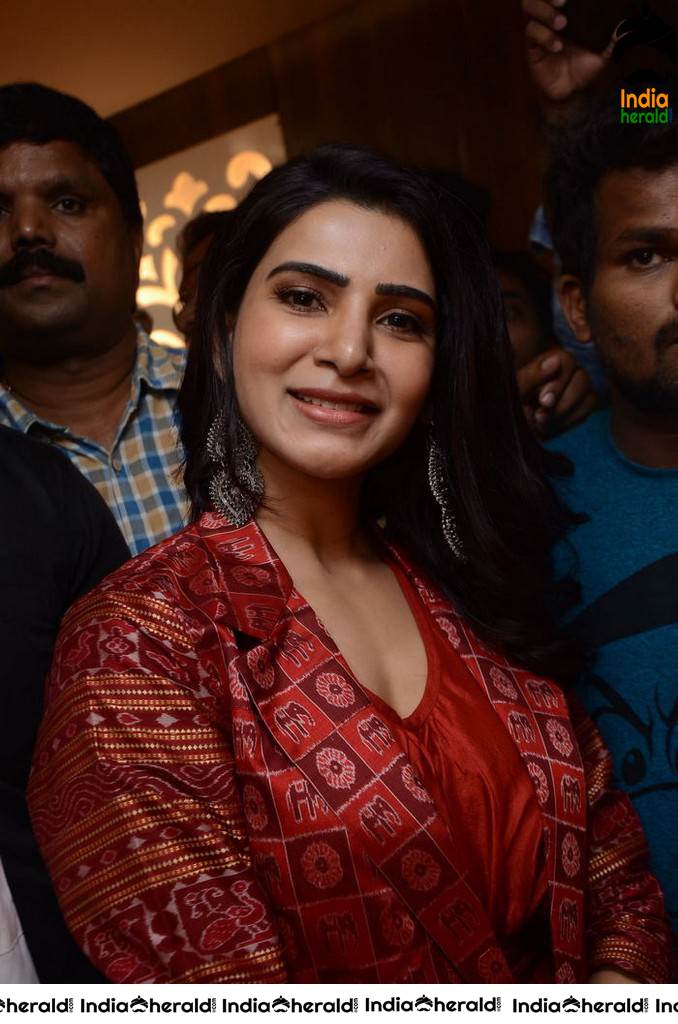 Samantha Looking Too Gorgeous at a Cafe Opening in Chennai