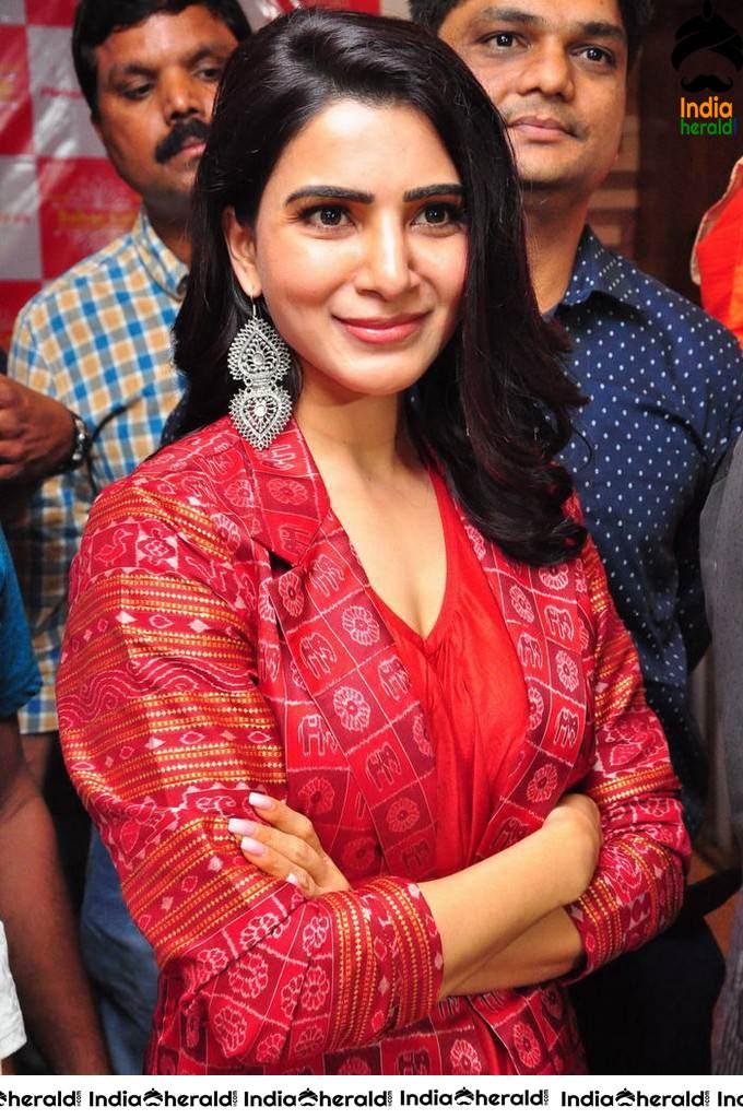 Samantha Looking Too Gorgeous at a Cafe Opening in Chennai