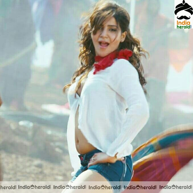 Samantha shows her hotness and teases our temptations