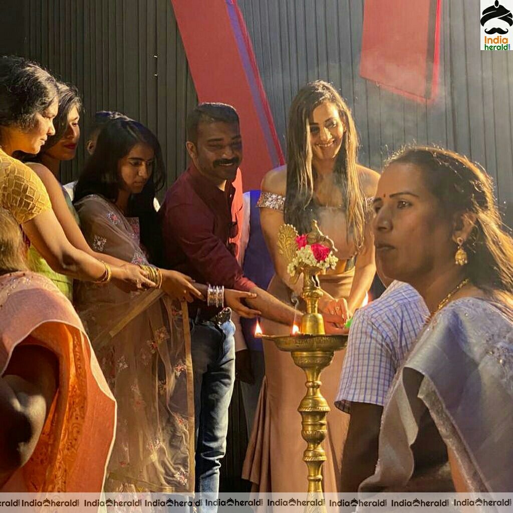 Sanjana Singh Latest Hot Golden Attire Stills