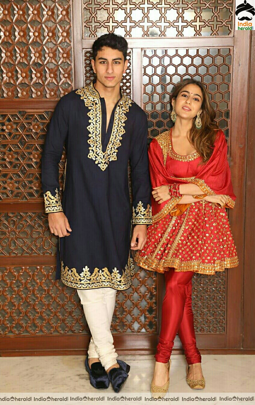 Sara Ali Khan Diwali Celebration 2019 Stills