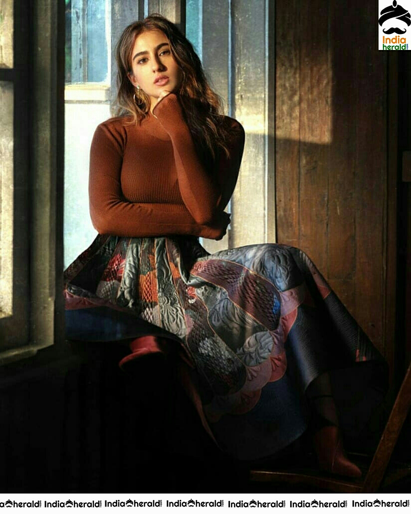 Sara Ali Khan Hot Elle India Photoshoot