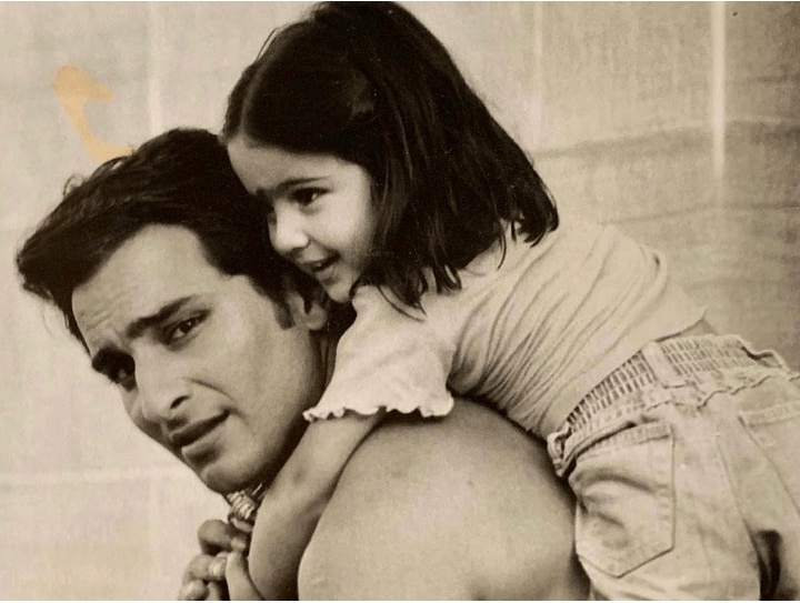 Sara Ali Khan Shares Cute Childhood Stills With Her Dad Saif Ali Khan