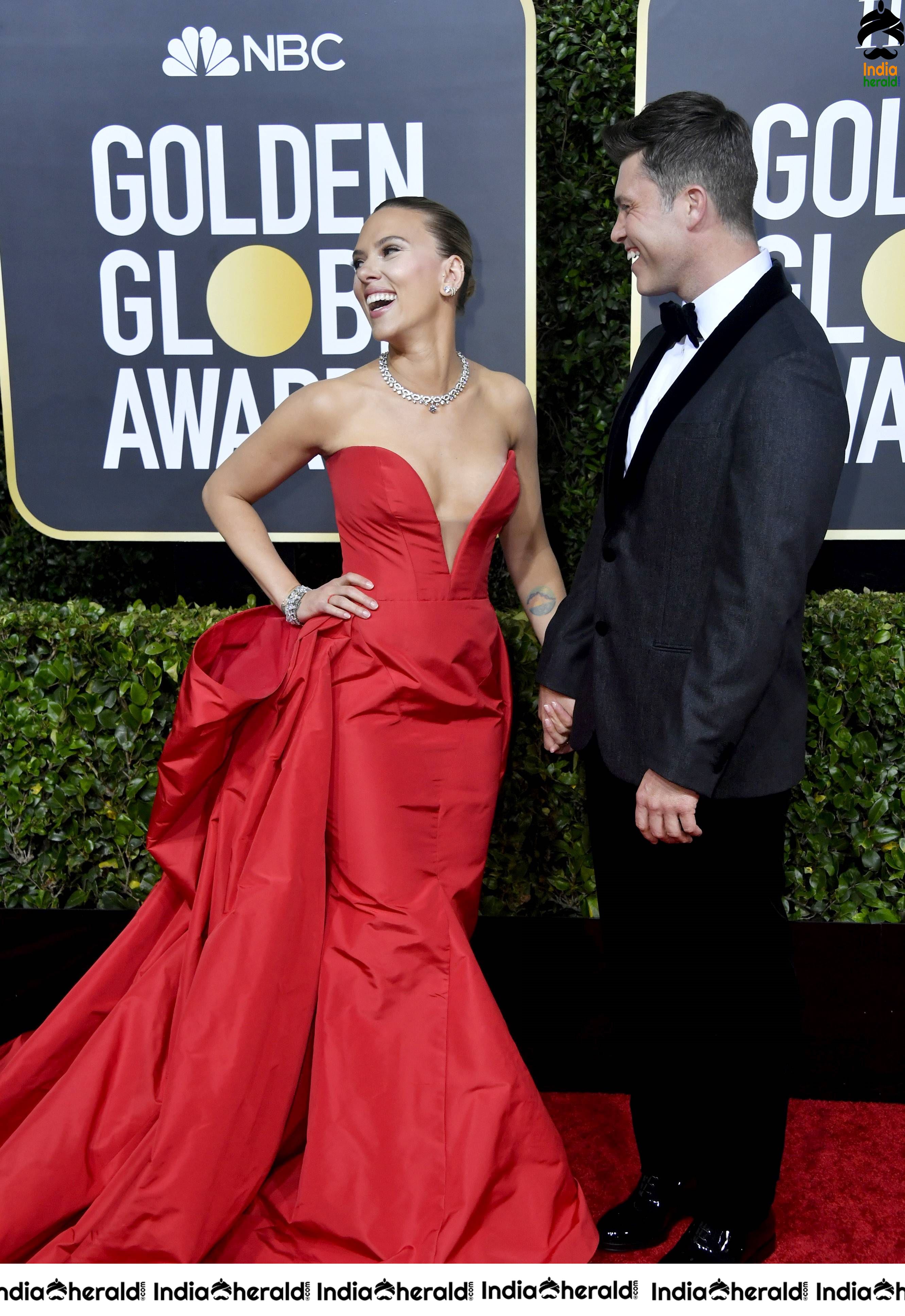 Scarlett Johansson at 77th Annual Golden Globe Awards in Beverly Hills Set 1