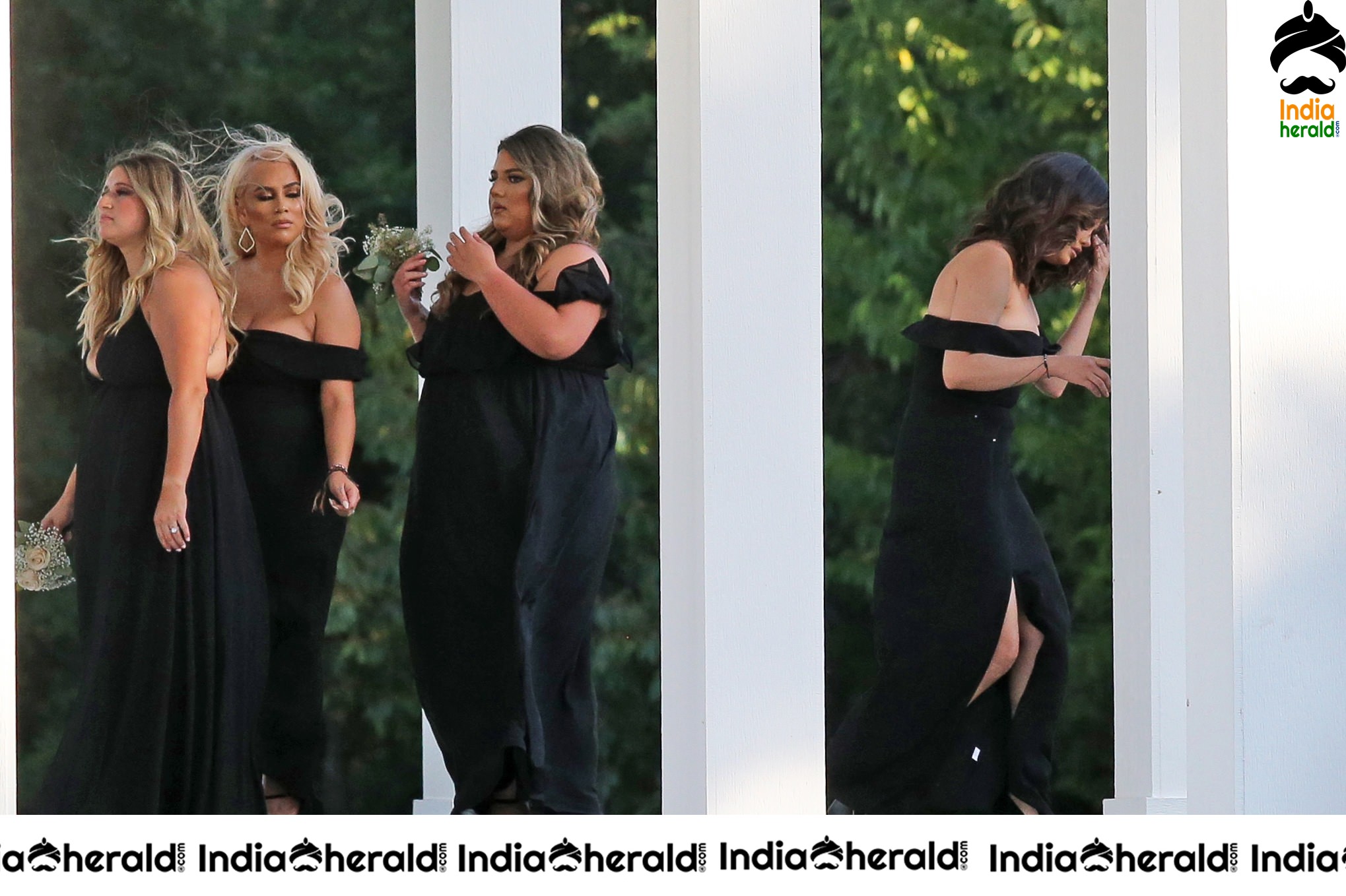 Selena Gomez Attending a wedding in Dallas Set 2