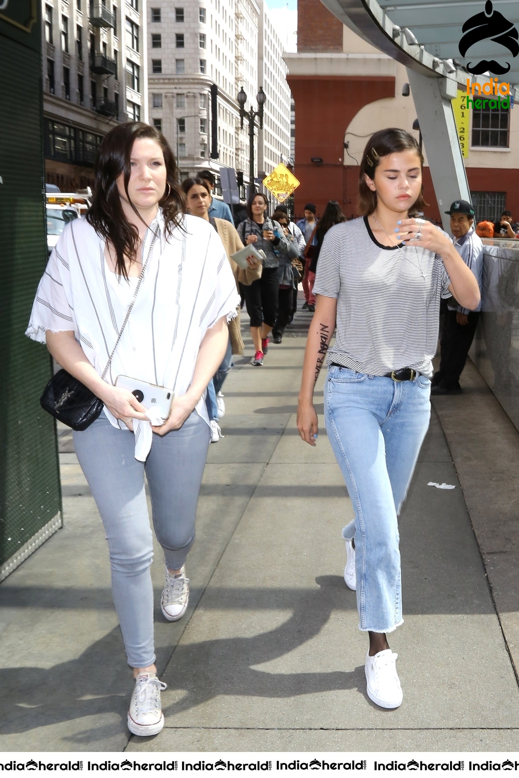 Selena Gomez Leaving the March For Our Lives Rally in LA Set 1