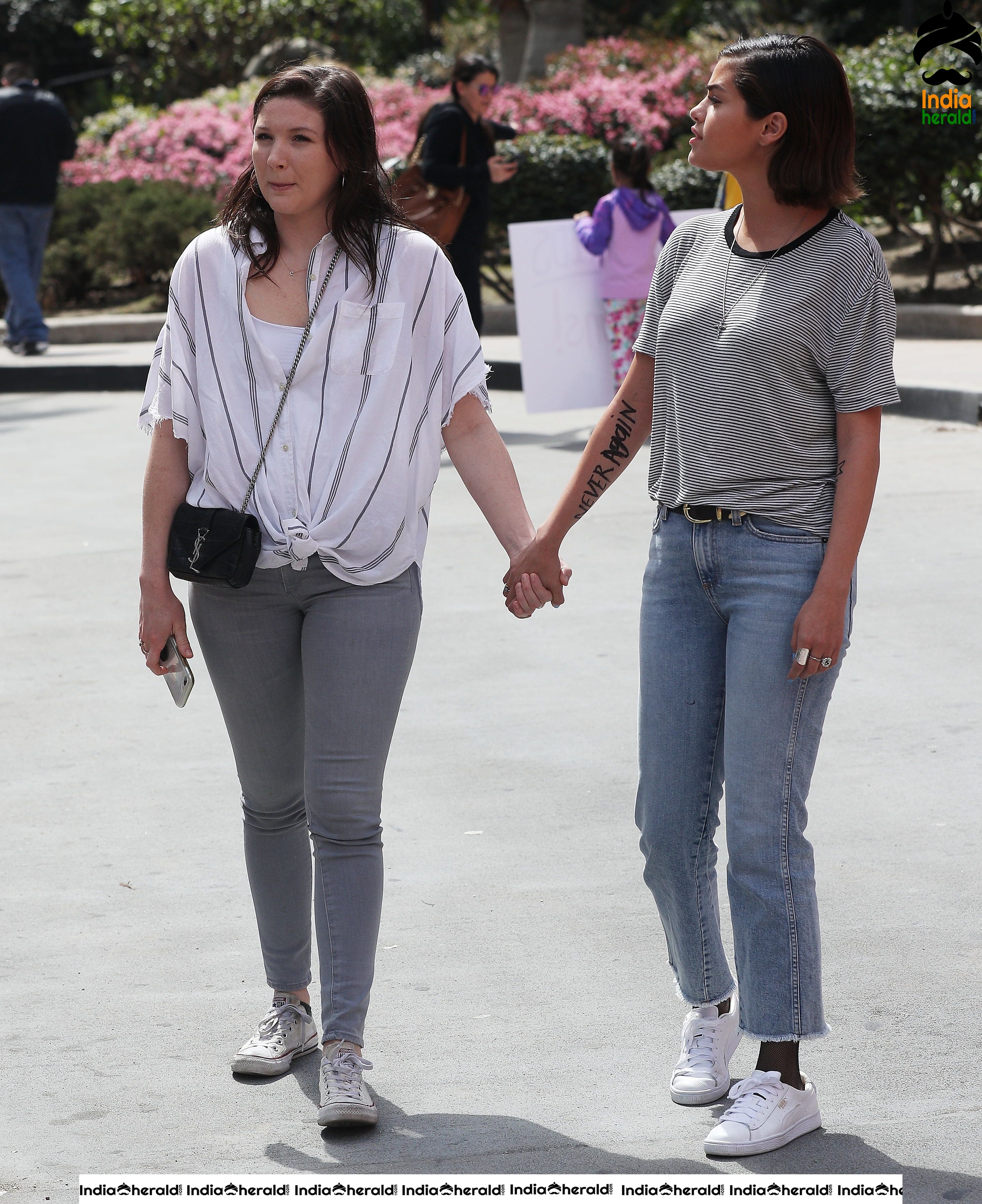 Selena Gomez Leaving the March For Our Lives Rally in LA Set 2