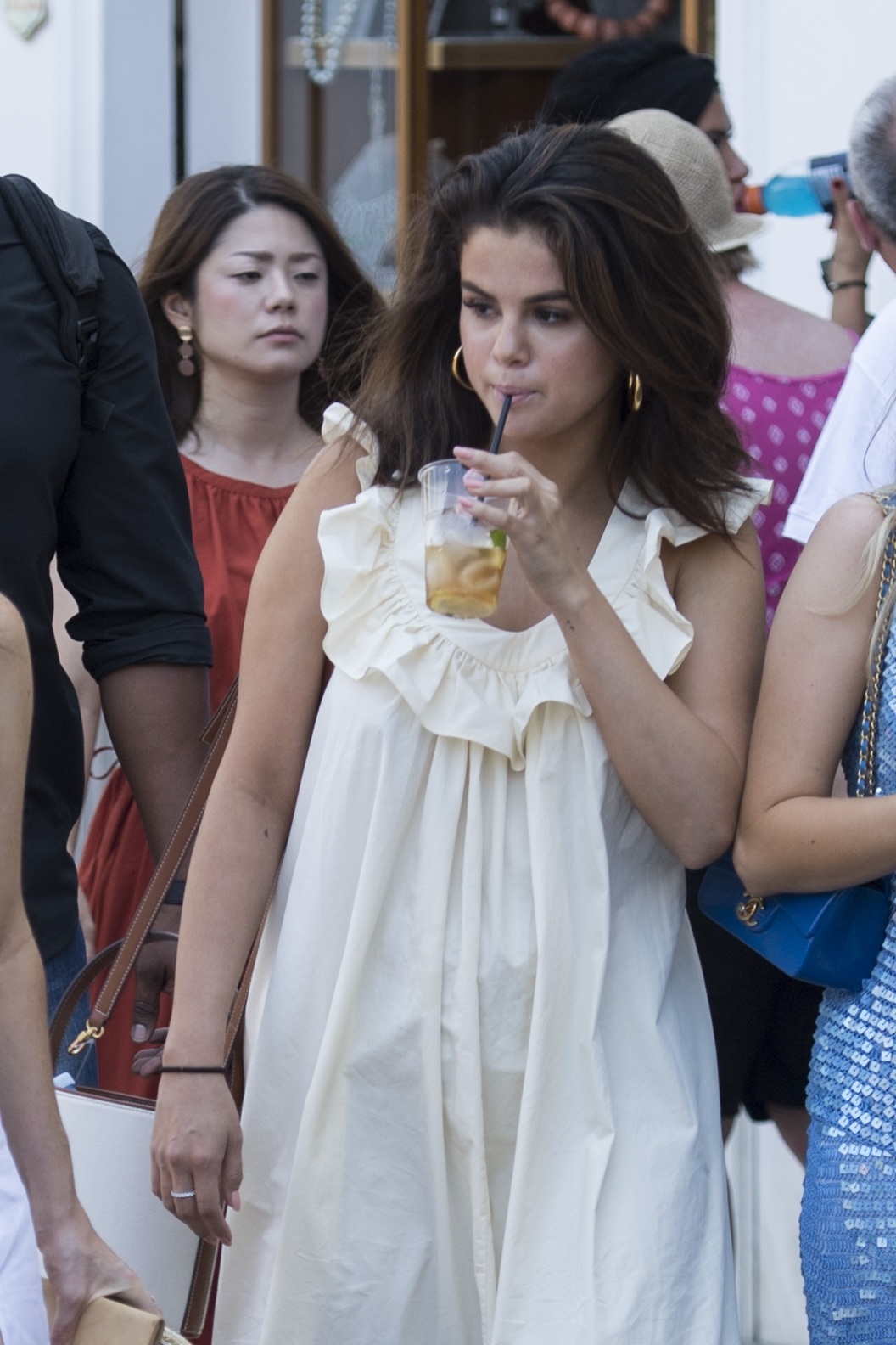 Selena Gomez Out In Capri Italy Set 1