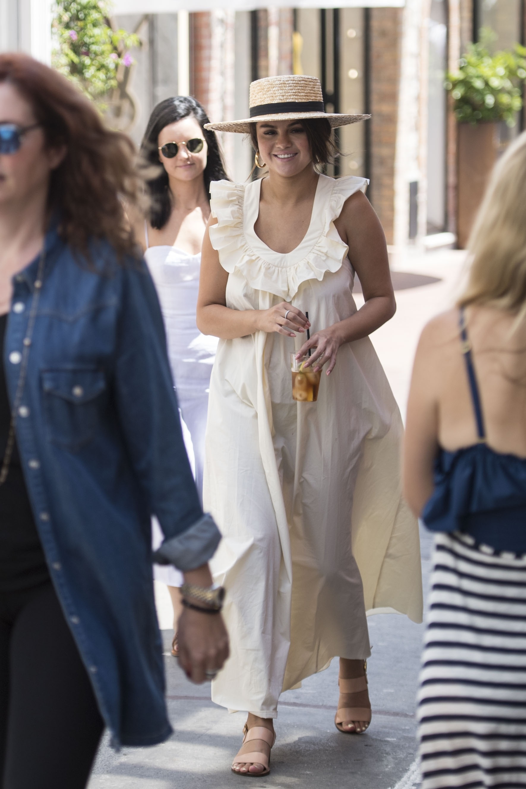 Selena Gomez Out In Capri Italy Set 2