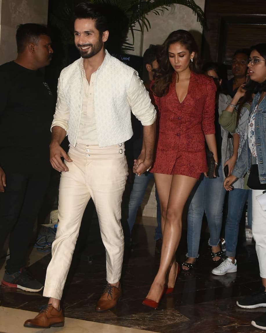 Shahid Kapoor And Mira Rajput Graceful Couple At The Lakme Fashion Week 2019