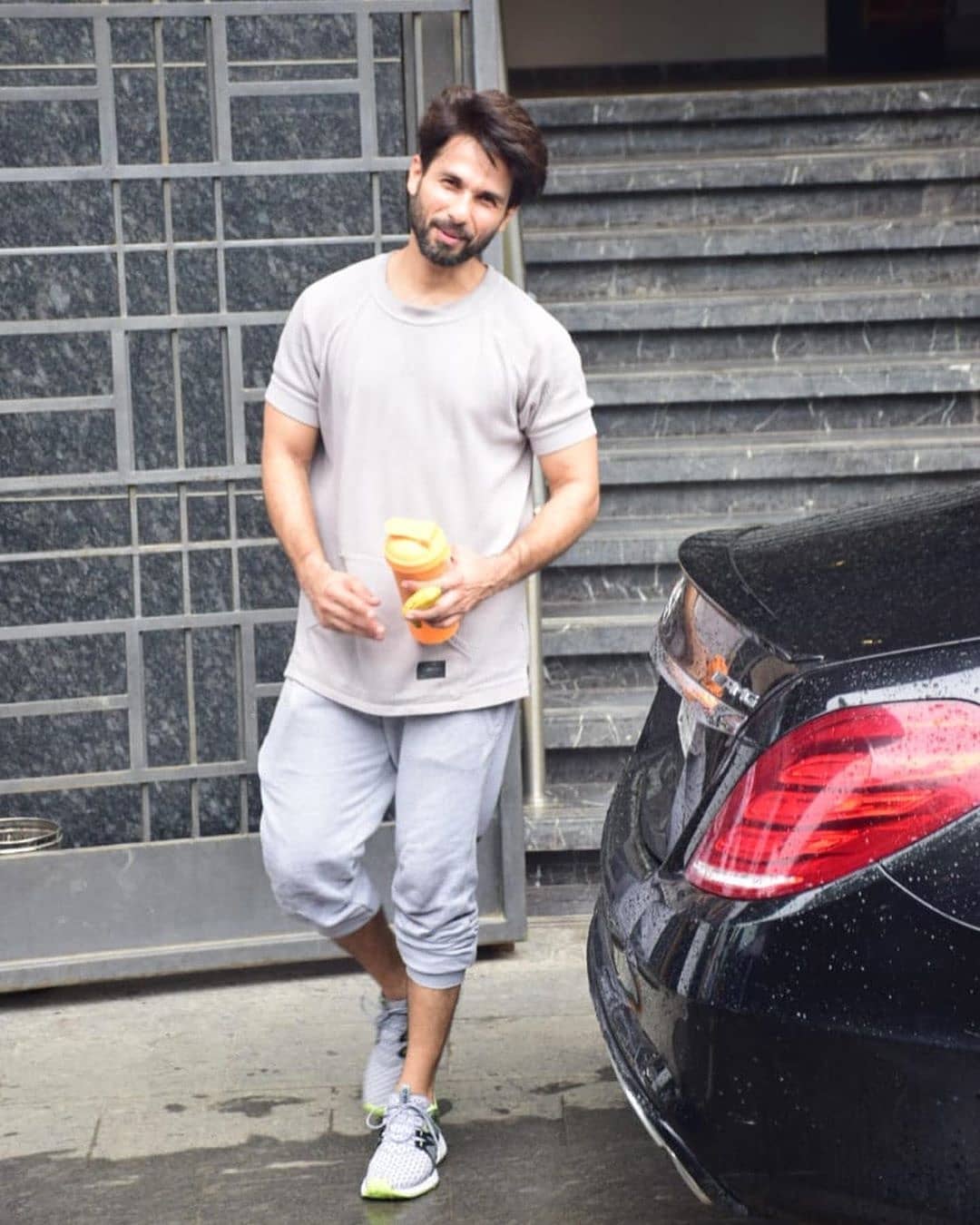 Shahid Kapoor Was Snapped In The City Outside His Gym