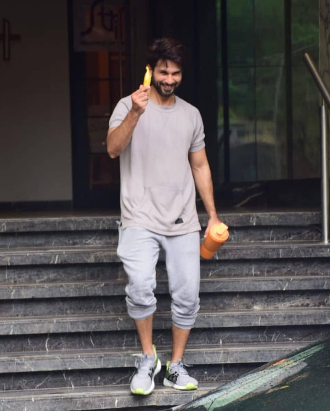 Shahid Kapoor Was Snapped In The City Outside His Gym