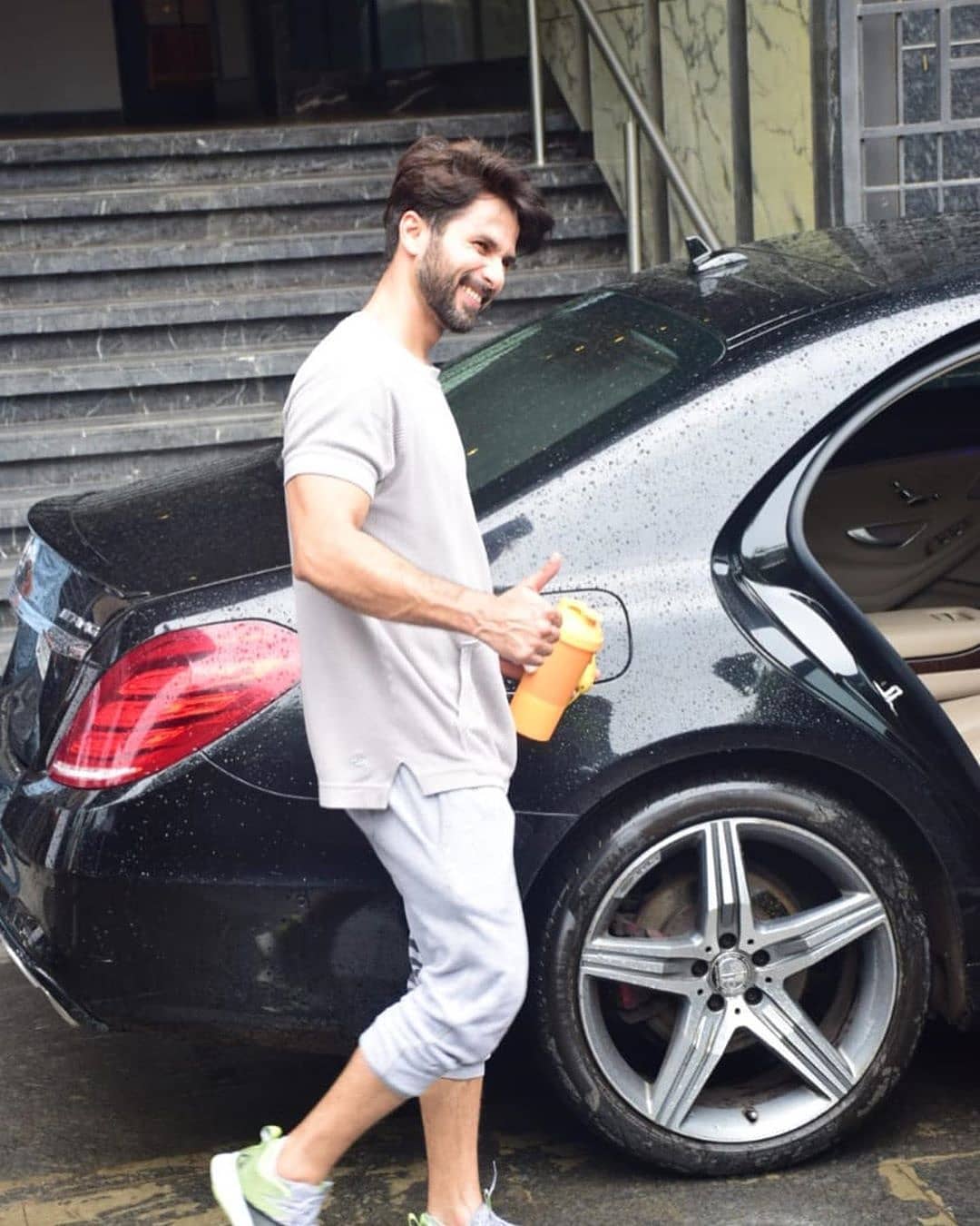 Shahid Kapoor Was Snapped In The City Outside His Gym