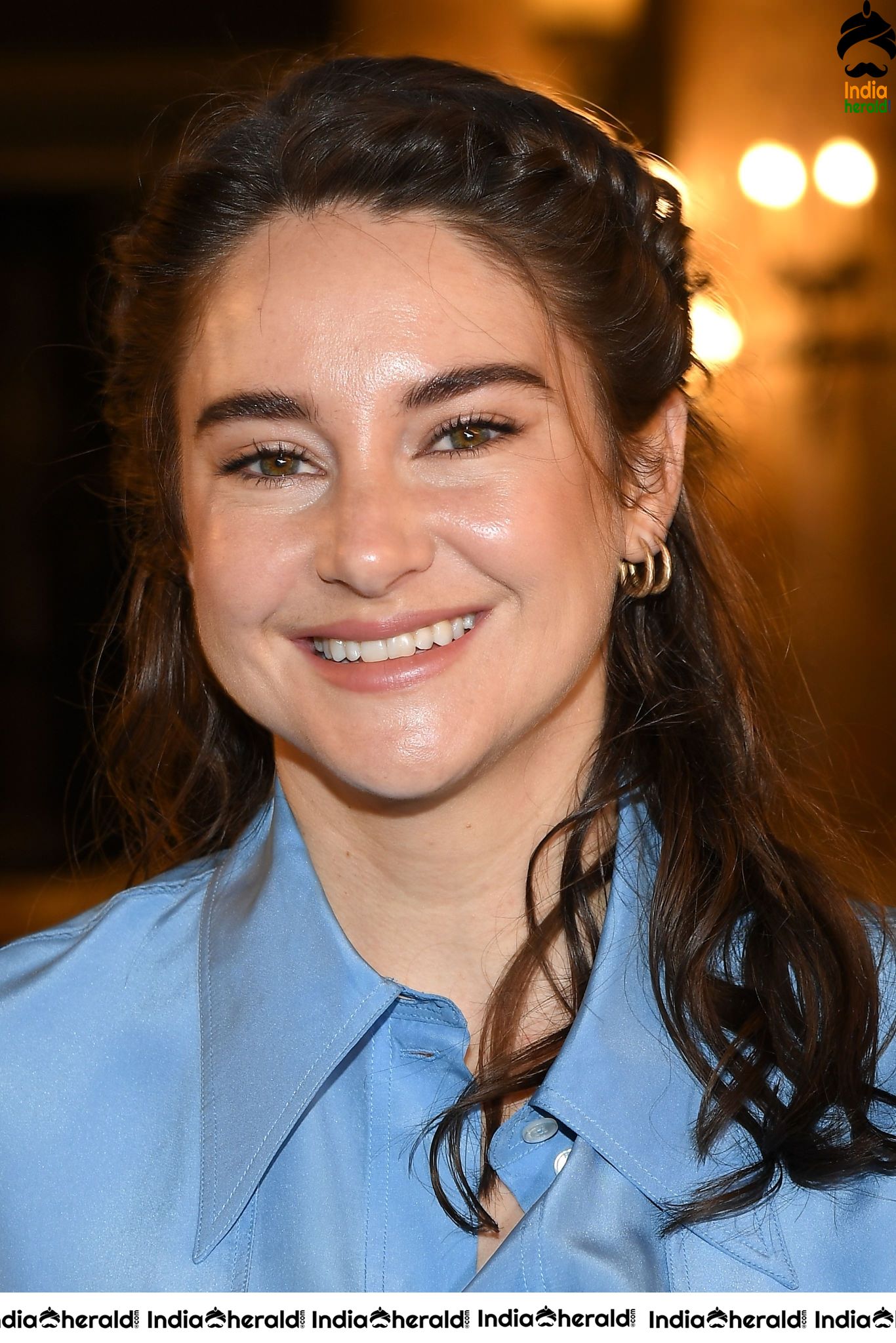 Shailene Woodley during Stella McCartney Show at Paris Fashion Week in Paris