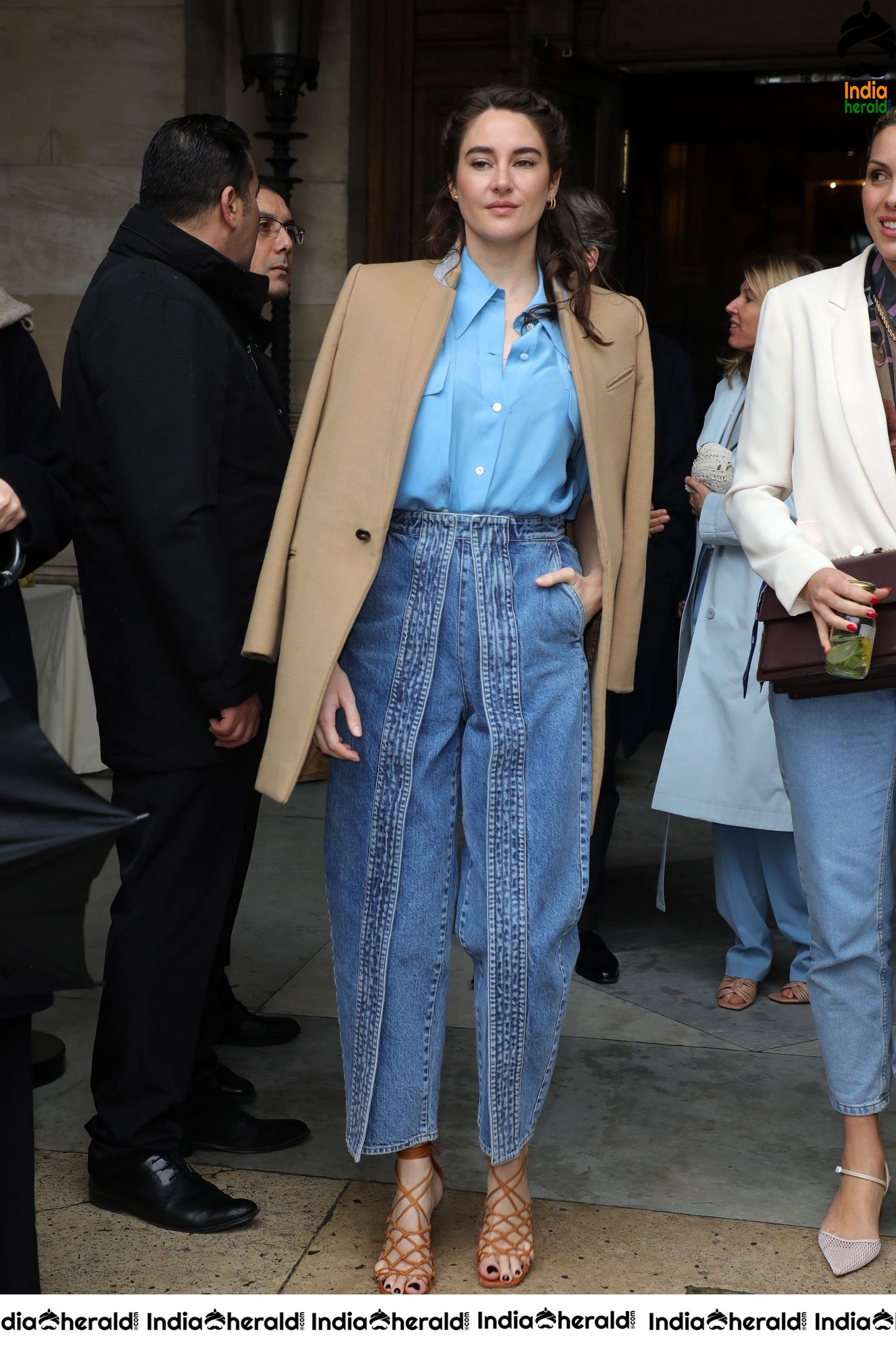Shailene Woodley during Stella McCartney Show at Paris Fashion Week in Paris