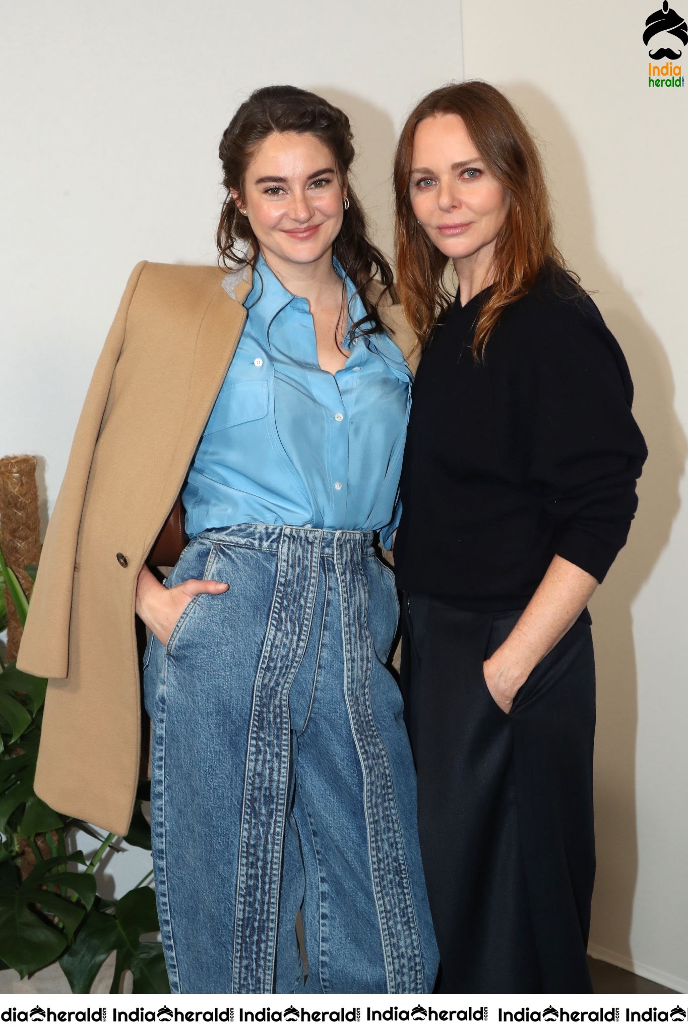 Shailene Woodley during Stella McCartney Show at Paris Fashion Week in Paris