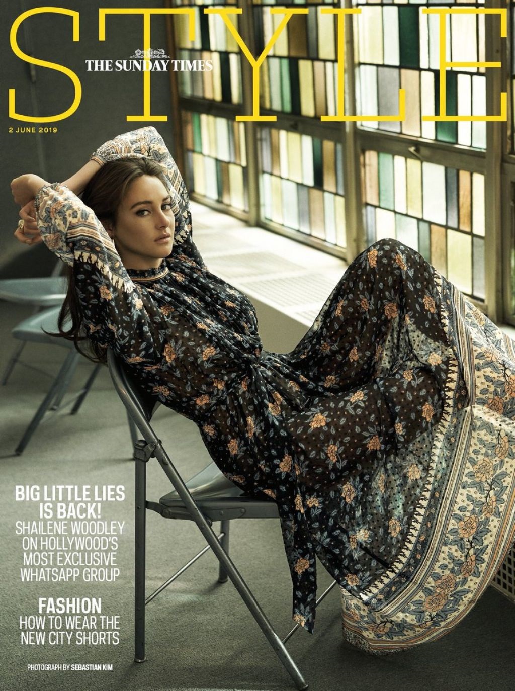 Shailene Woodley Featured In The Sunday Times Style Magazine