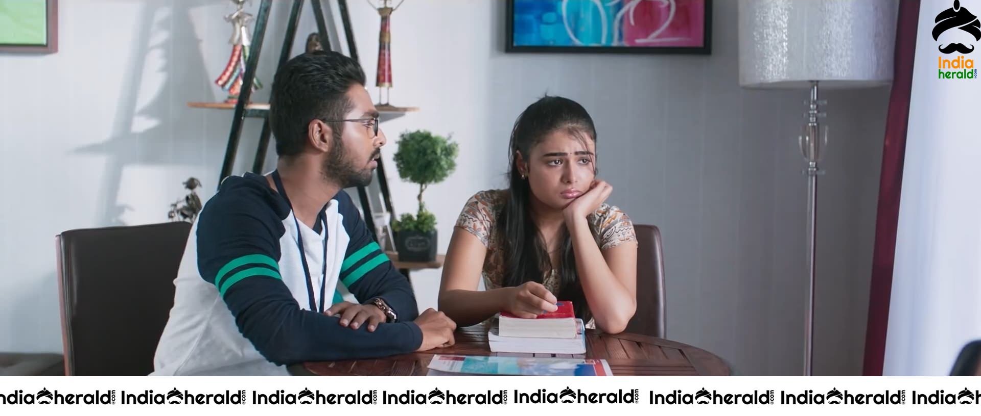 Shalini Pandey Hot Photos From 100 Percent Kaadhal Movie Set 2