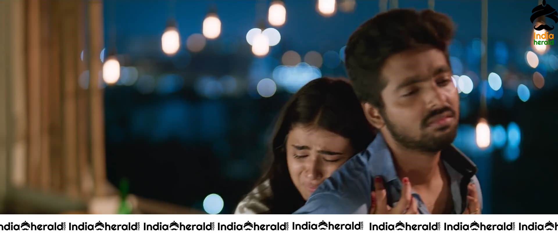 Shalini Pandey Hot Photos From 100 Percent Kaadhal Movie Set 3